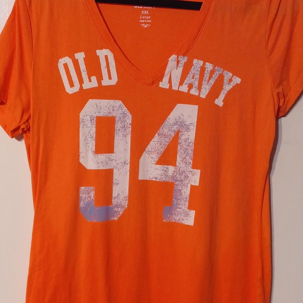 Old Navy Orange Shirt size L